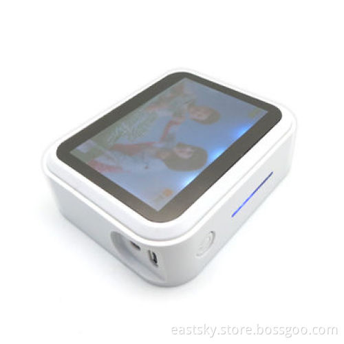 LED Light Up Power Bank with Phone Stand Function, 4,000mAh Big Capacity, with Unique Design